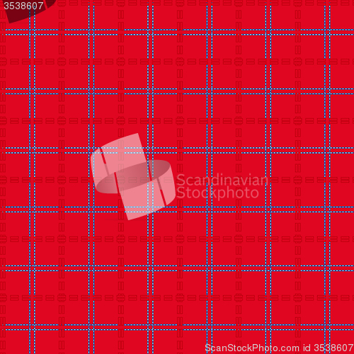 Image of Bright red seamless mesh pattern