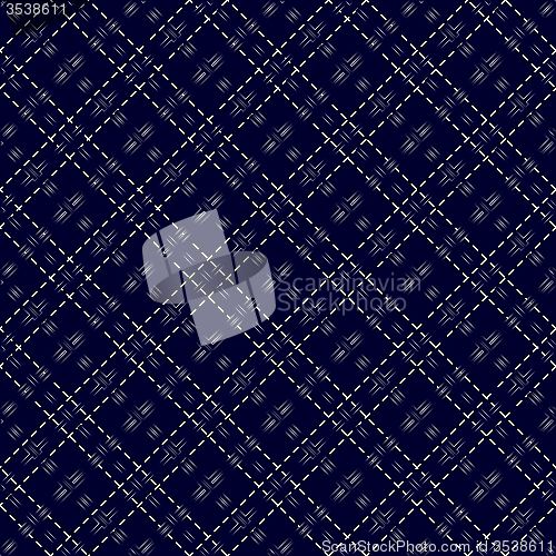 Image of Dark blue seamless mesh pattern
