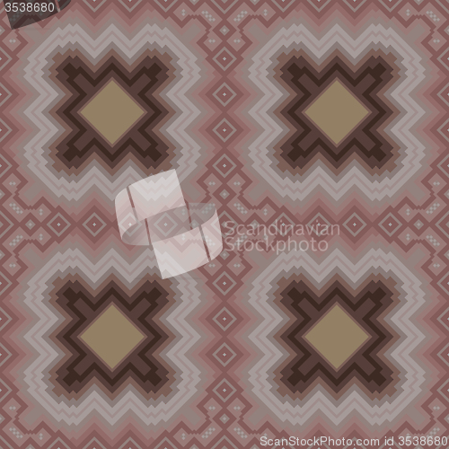 Image of Seamless pattern in cocoa hues