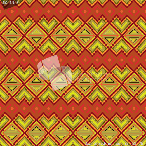 Image of Seamless ethnic motif pattern