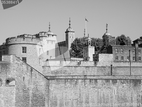 Image of Black and white Tower of London