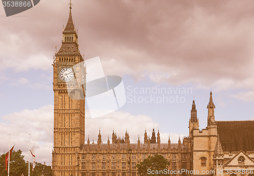 Image of Retro looking Winchester Palace in London