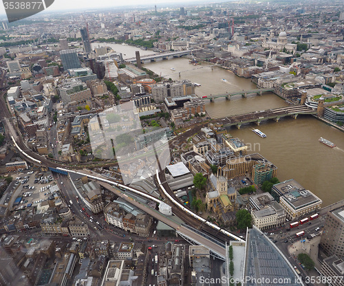 Image of Aerial view of London