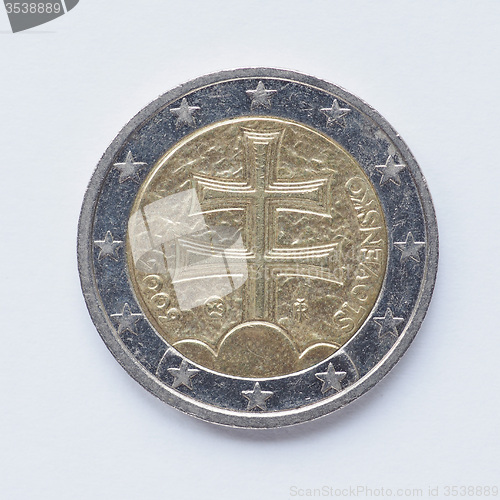 Image of Slovak 2 Euro coin