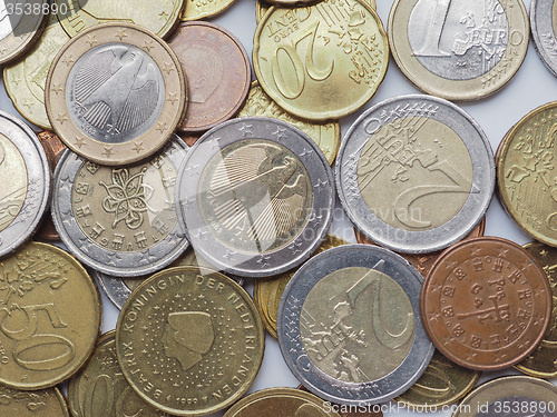 Image of Euro coins