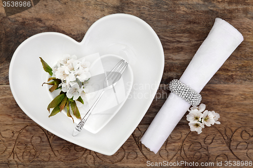 Image of Romantic Place Setting