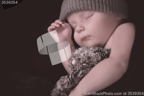 Image of Newborn sleeping