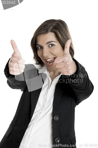 Image of Happy Business woman