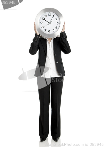 Image of Clock woman