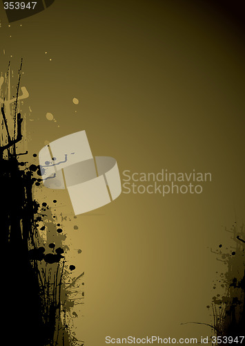 Image of ink drag gold