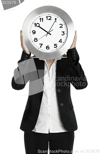 Image of Clock woman