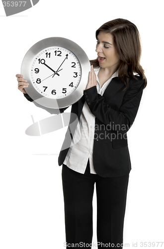 Image of Clock woman