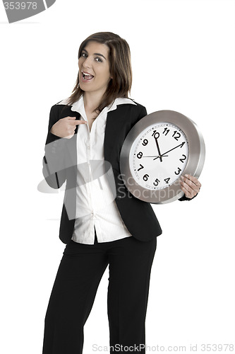 Image of Clock woman