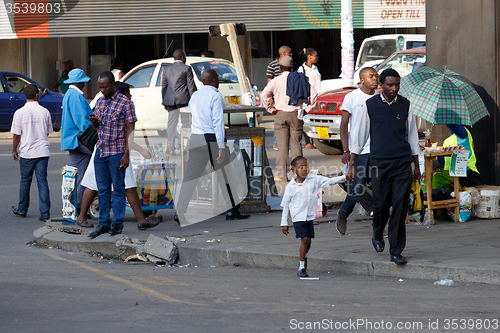 Image of Street in Bulawayo Zimbabwe