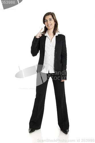 Image of Holding a billboard