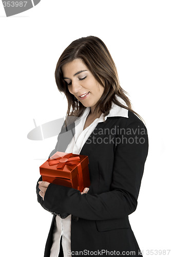 Image of Holding a gift