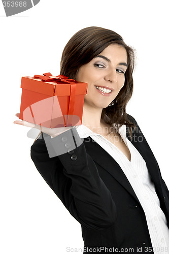 Image of Holding a gift