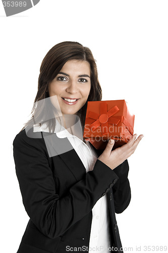 Image of Holding a gift