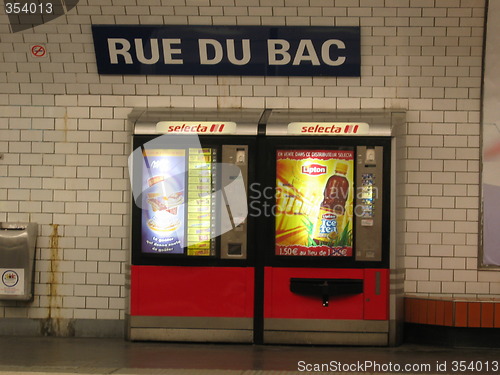 Image of Paris Metro station