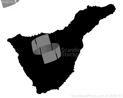 Image of Map of Tenerife