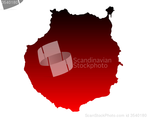Image of Map of Gran Canaria