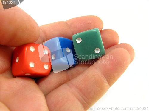 Image of colored dices
