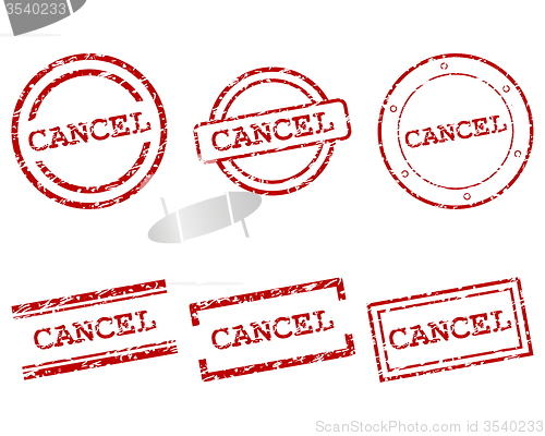 Image of Cancel stamps