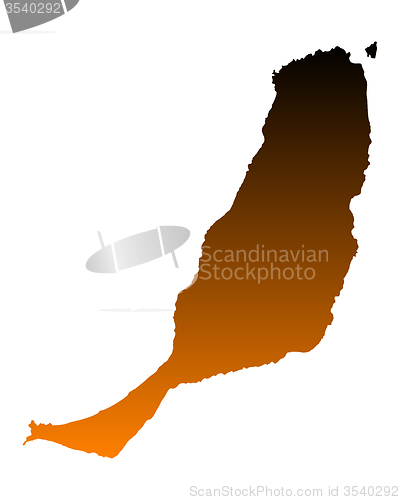 Image of Map of Fuerteventura