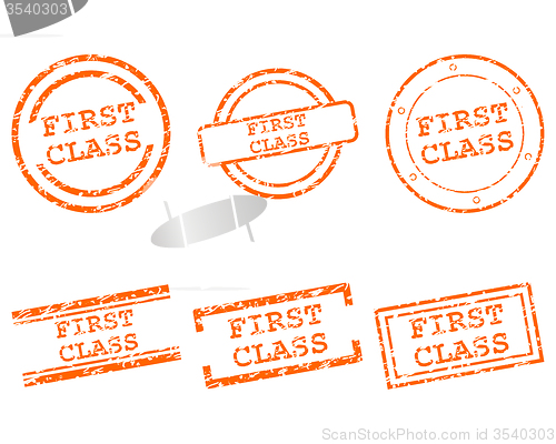 Image of First class stamps