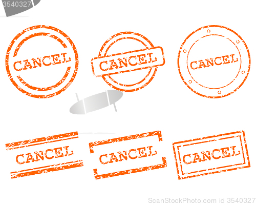 Image of Cancel stamps