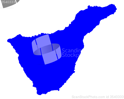 Image of Map of Tenerife