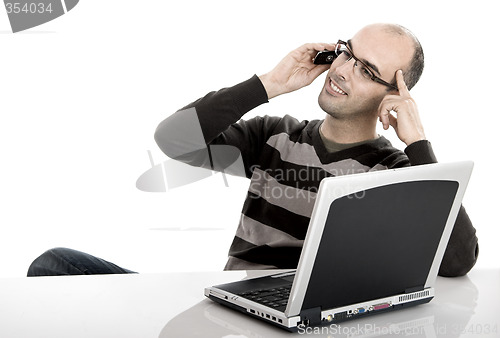 Image of Making a phone call