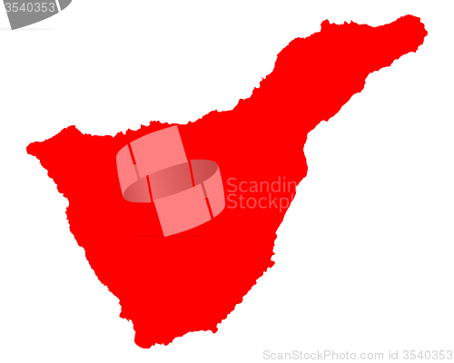 Image of Map of Tenerife
