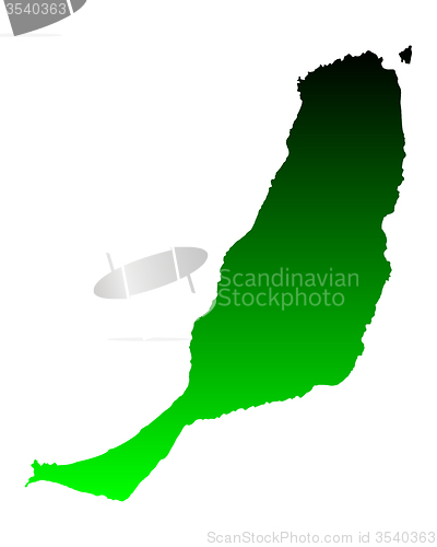 Image of Map of Fuerteventura