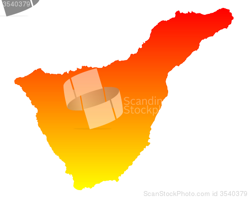 Image of Map of Tenerife