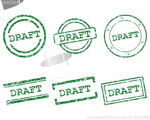 Image of Draft stamps