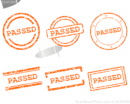 Image of Passed stamps