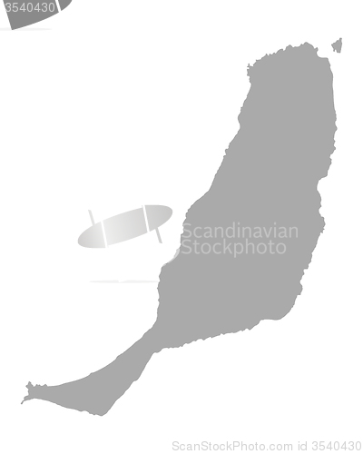 Image of Map of Fuerteventura