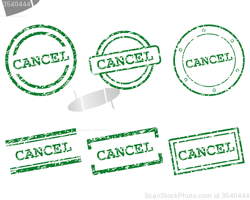 Image of Cancel stamps