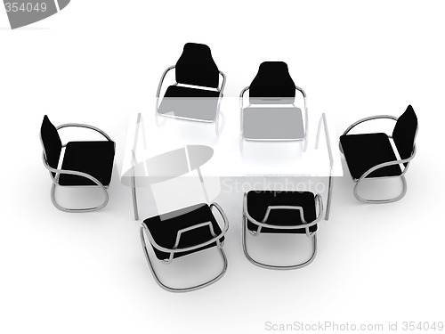 Image of Design Table and Chairs