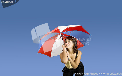 Image of Umbrella Woman