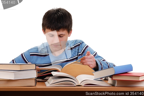 Image of Boy and Books