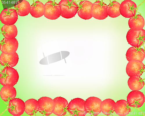 Image of Frame from tomatoes