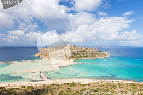 Image of Balos beach at Crete island in Greece