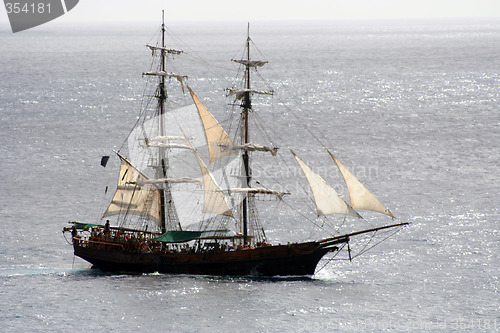 Image of Pirate Ship Sailing