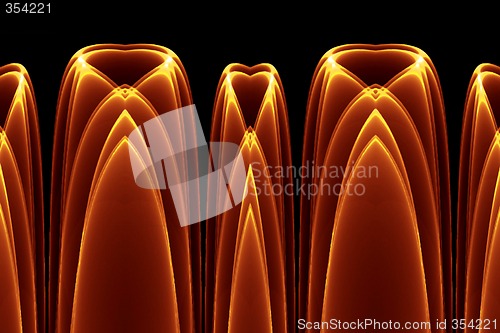 Image of Abstract 3d background