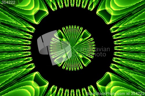 Image of Abstract 3d background