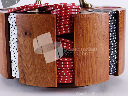 Image of Poker Chip Caddy