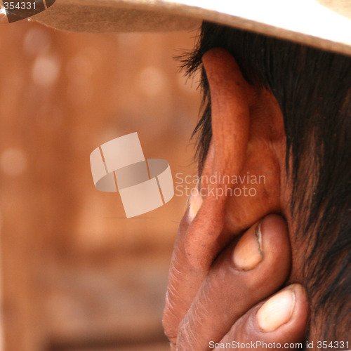 Image of Farmer in the Andes of Peru