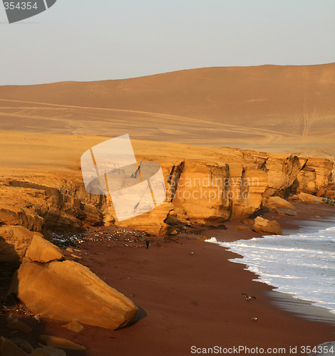 Image of Red Beach, Paracas, Peru